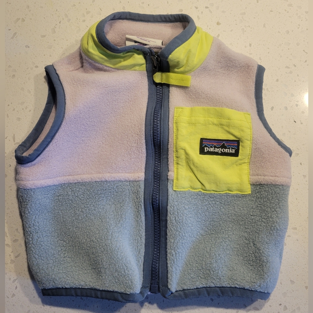 Patagonia Baby Synchilla Fleece Vest 6-12m